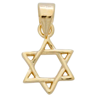  Gold Filled Miniature Star of David Pendant